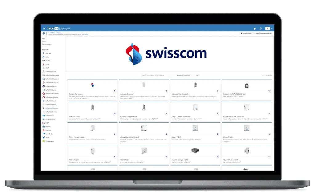 Swisscom partnership TagoIO
