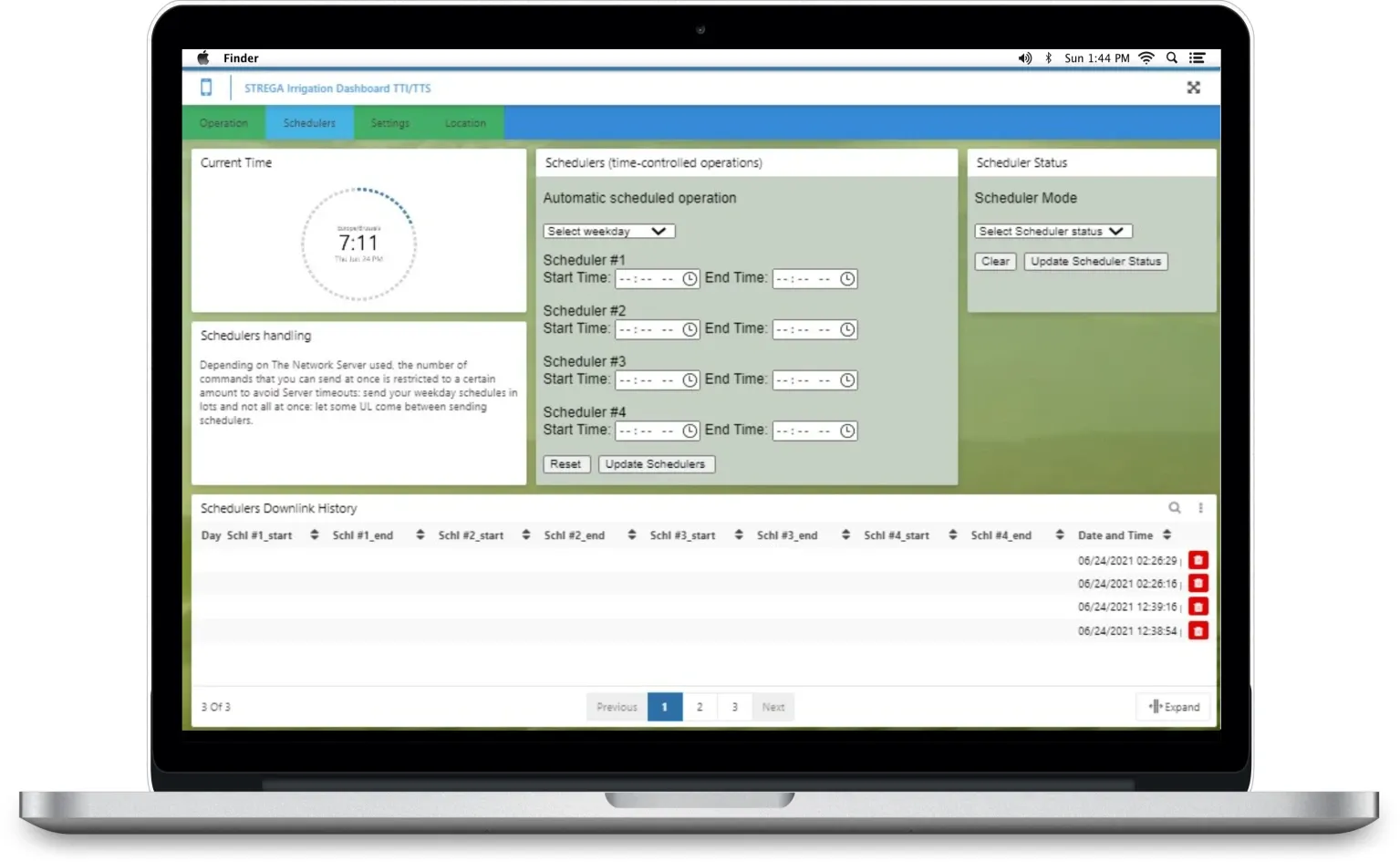 IoT dashboards for Dashboard Templates for Smart Building, Irrigation and Pump Control
