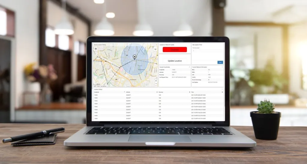 able device dashboard mac desk iot devices