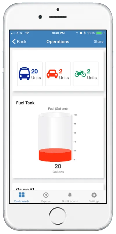 icons-and-cylinder-widget-mobile-phone