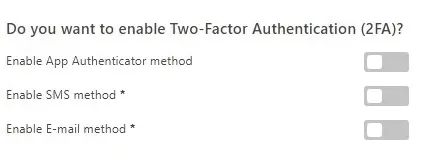 Enabling 2FA on TagoIO