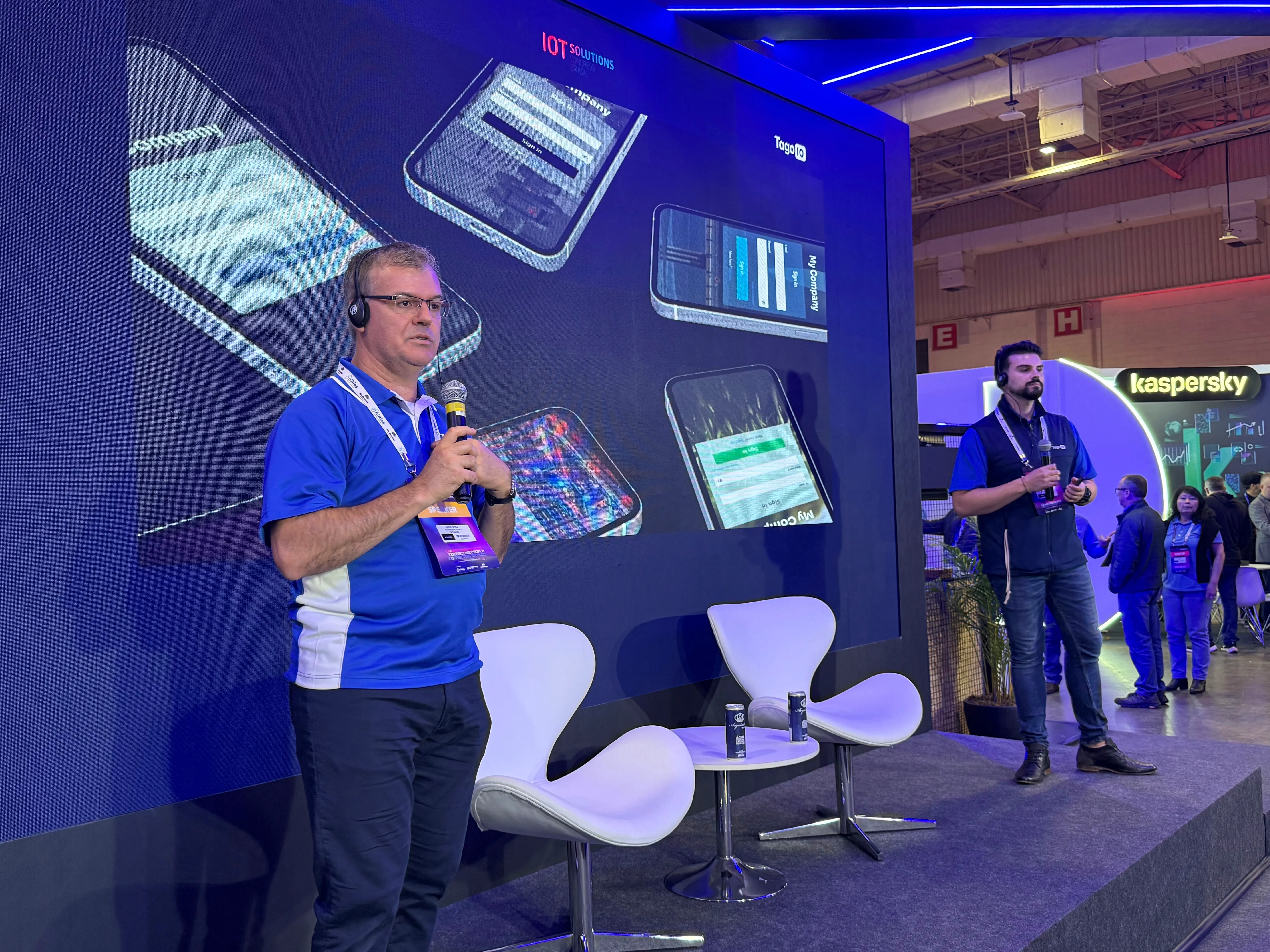 TagoIO instutional presentation at IoT Solutions Congress Brazil