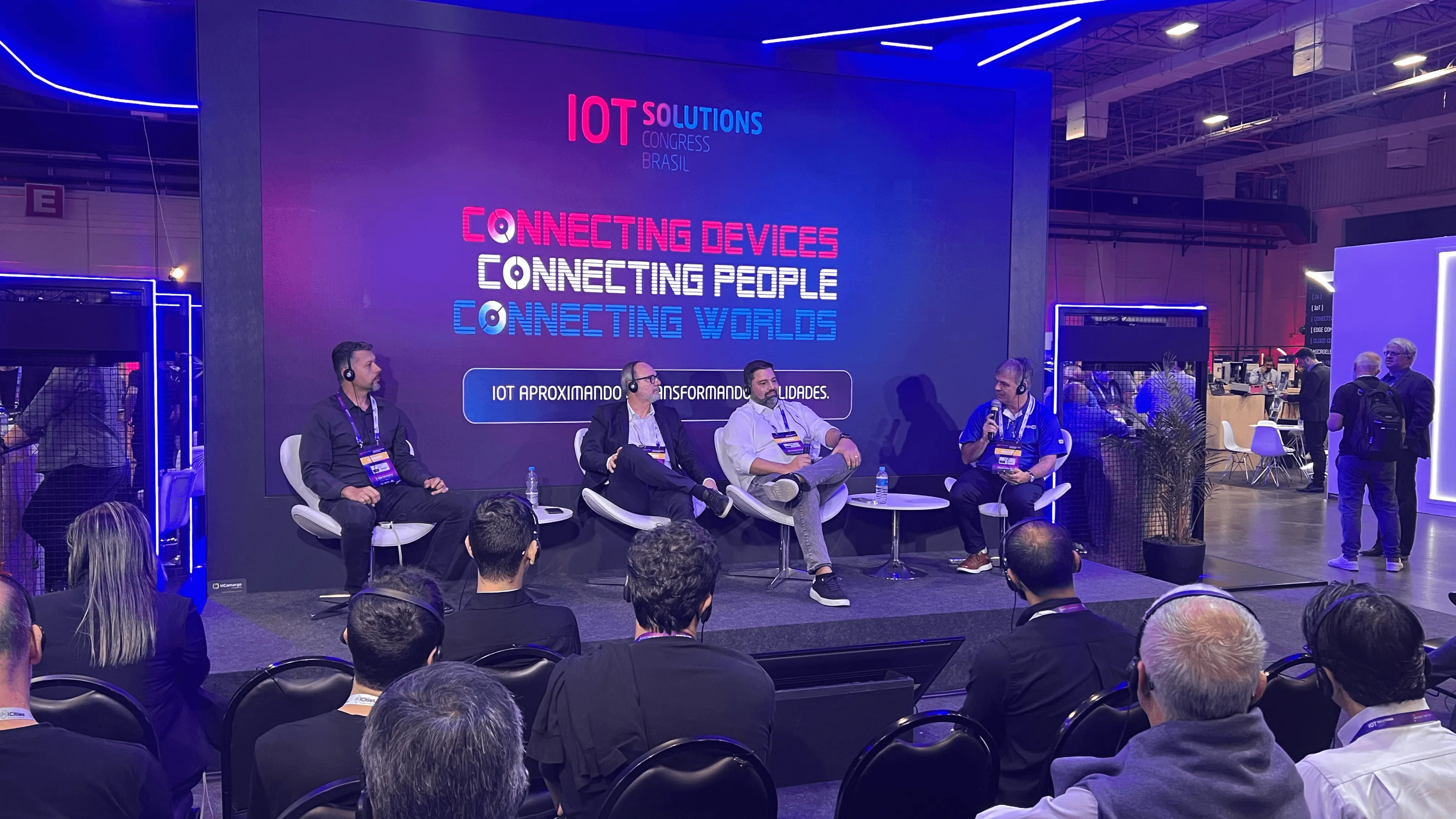 Panel discussion at IoTSolutions Congress Brazil
