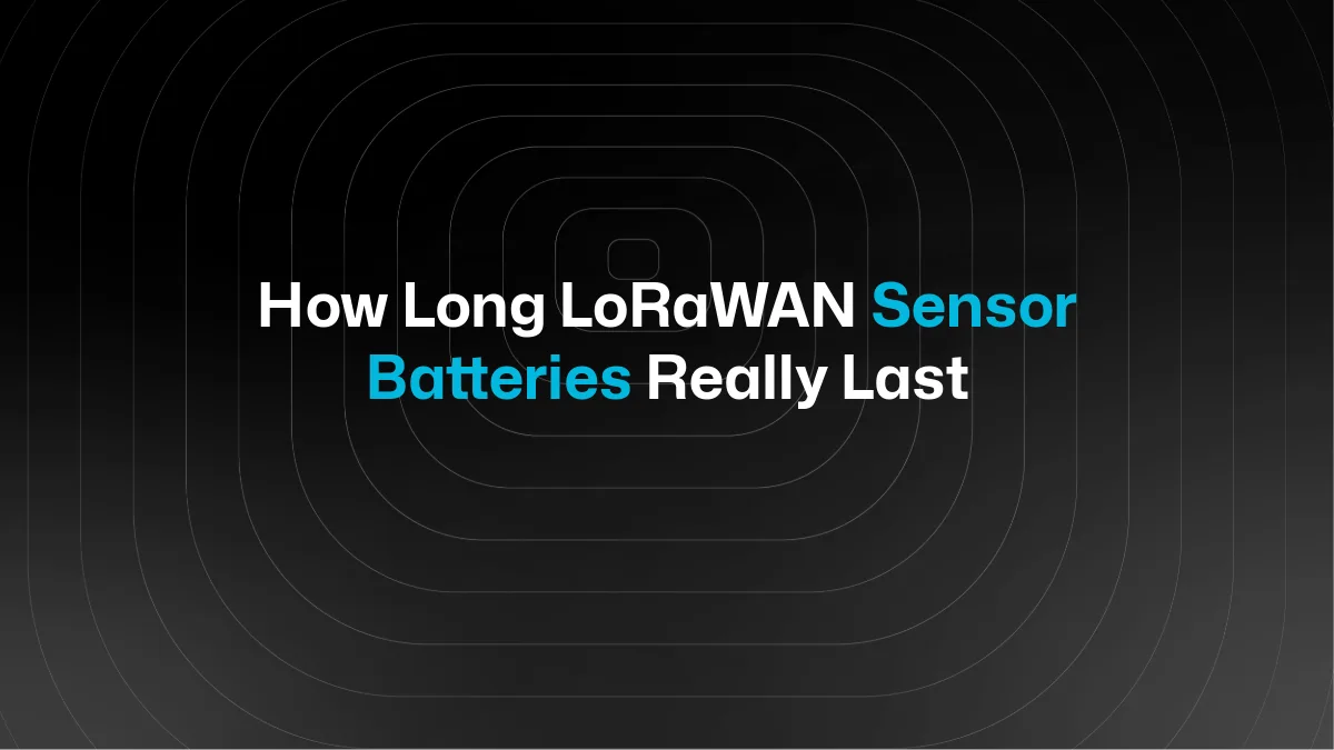 How Long LoRaWAN Sensor Batteries Actually Last, and How ADR Changes It