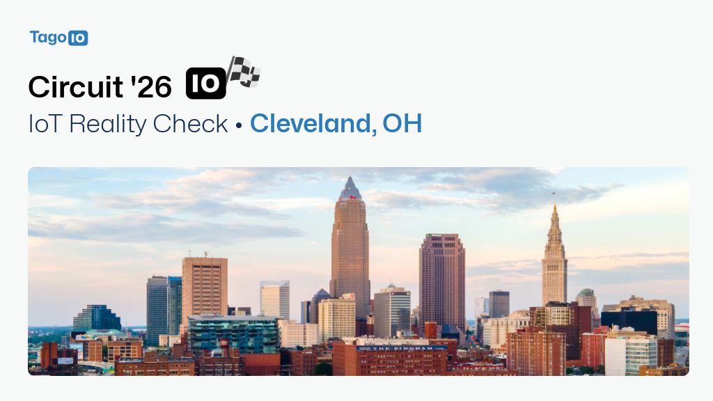 TagoIO IoT Reality Circuit: Cleveland, OH - May 28