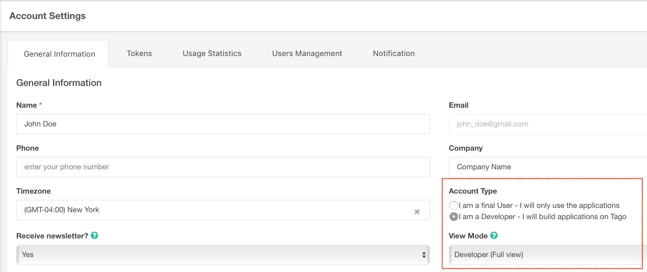 account-settings-type-of-account