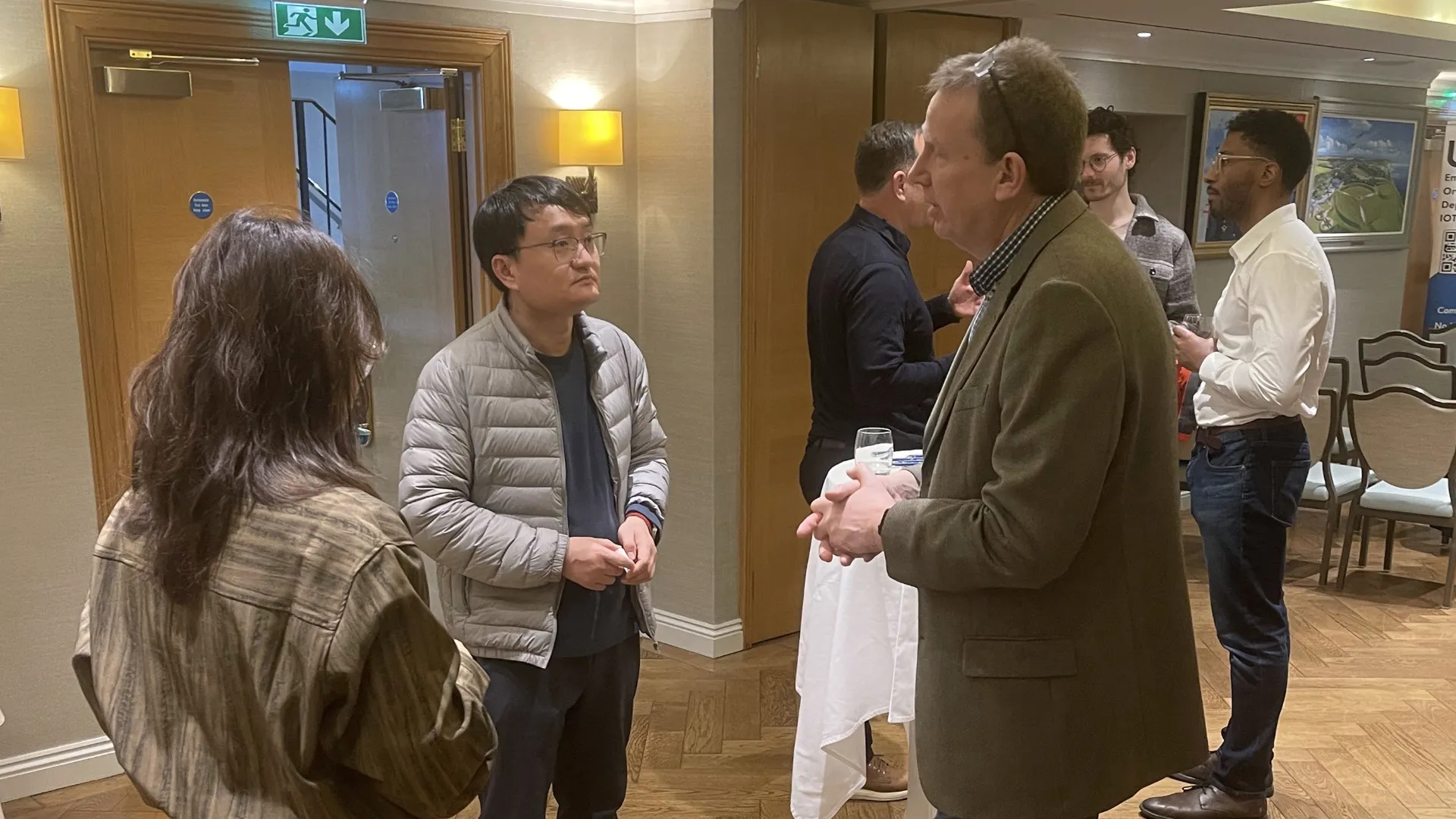 Networking at a TagoIO event