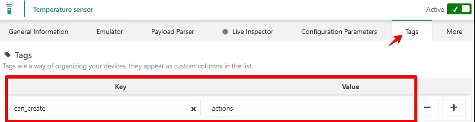 Using tags to create permissions on TagoIO