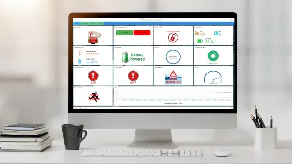 IoT dashboards for Dashboard Templates for Smart Building, Irrigation and Pump Control