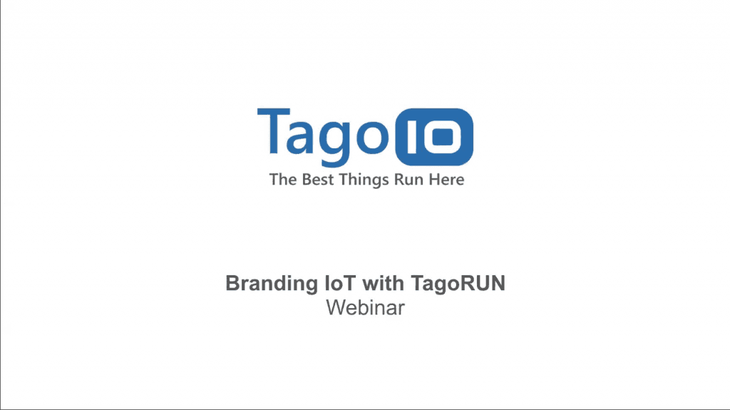 Branding IoT Solutions With TagoRUN