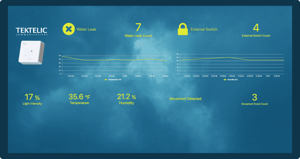 Water Leak Monitoring with TEKTELIC COMFORT