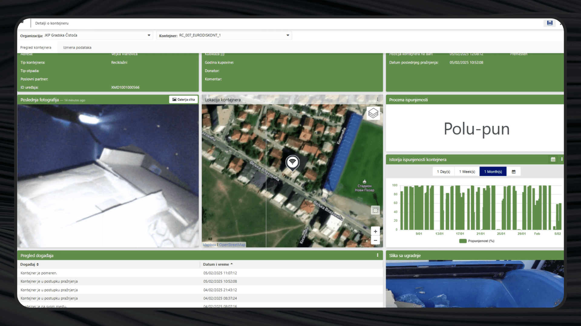Bitgear IoT Dashboard