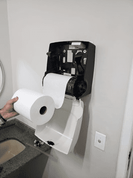 Toilettenpapier-Tracking