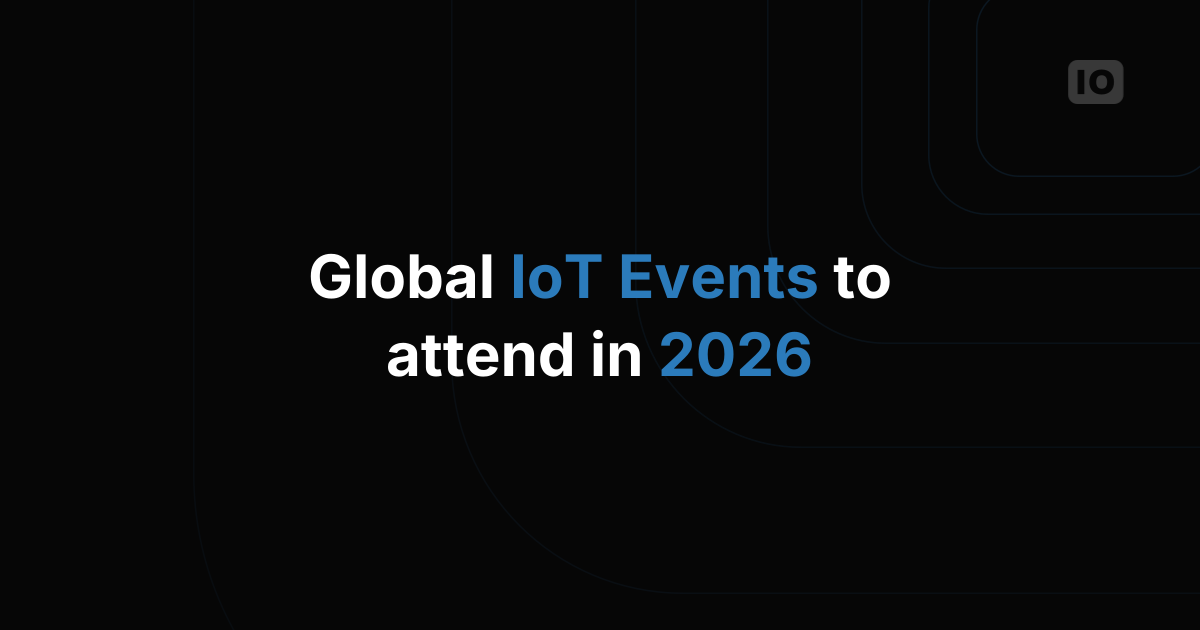 2026 IoT Events Calendar