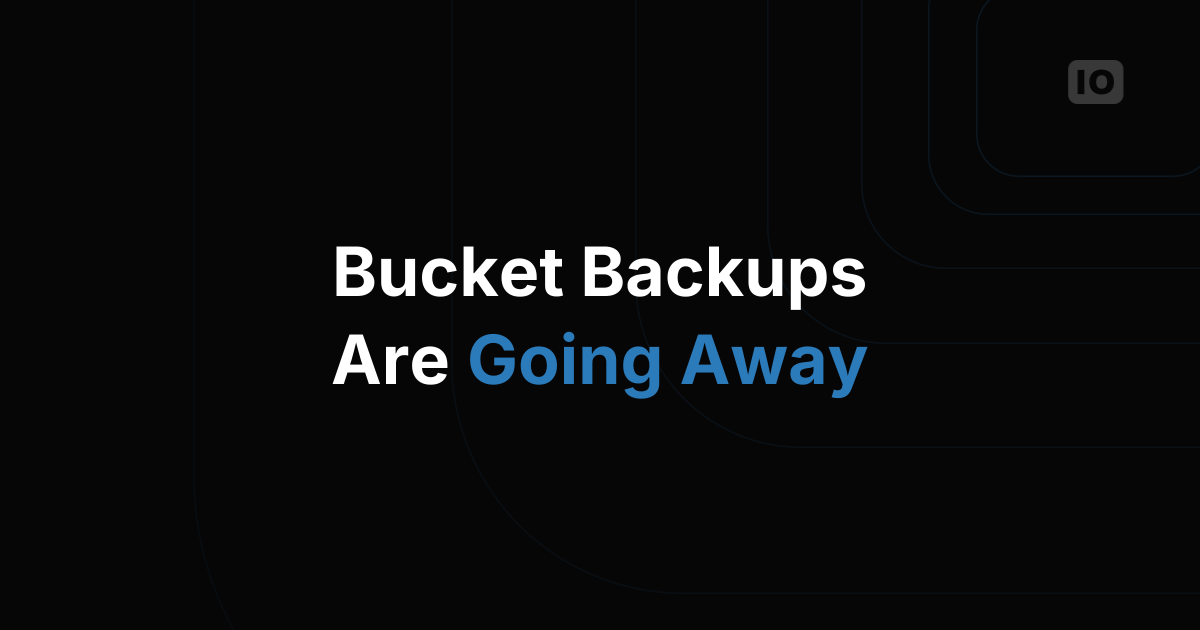 Backup option to be discontinued