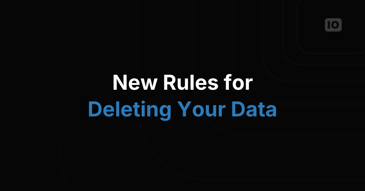 Changing on Delete Data Method
