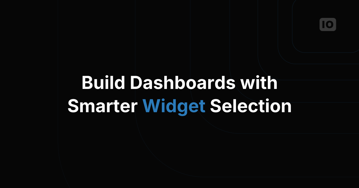 Coming soon: New Widget Configuration Feature
