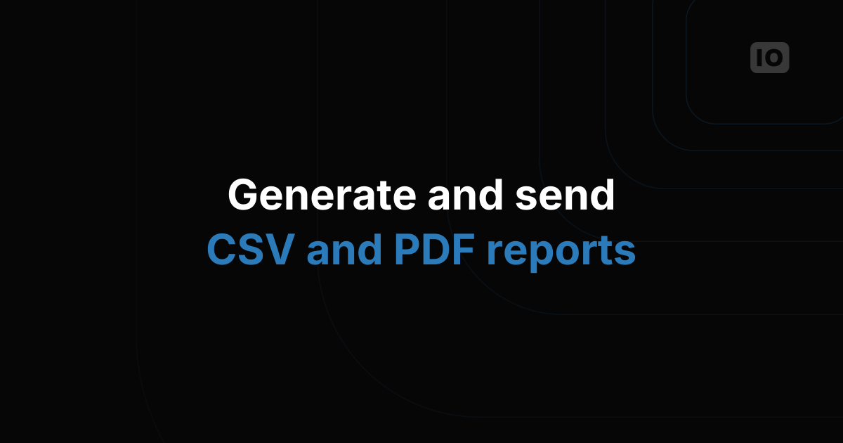 Webinar – Creating Reports