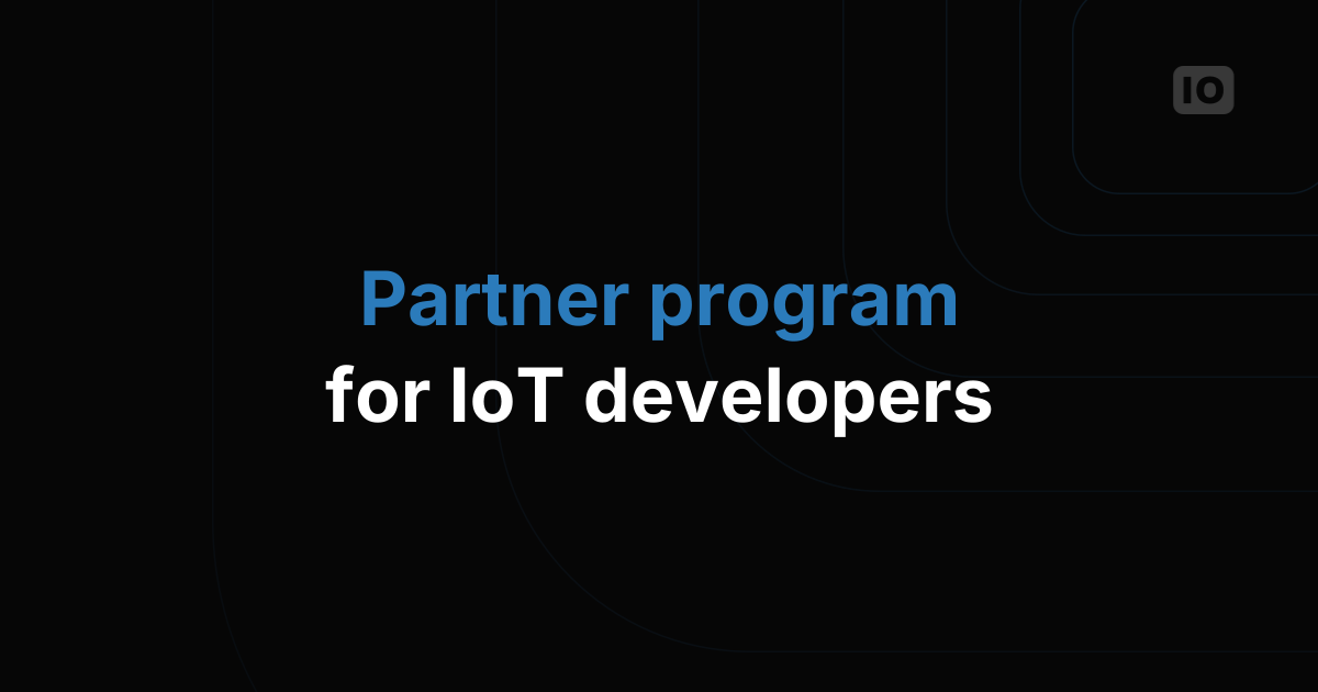 TagoIO Partner Program for Developers