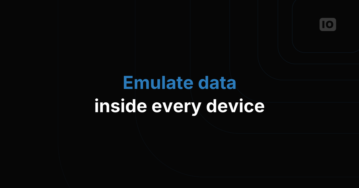 New Device Tabs configuration