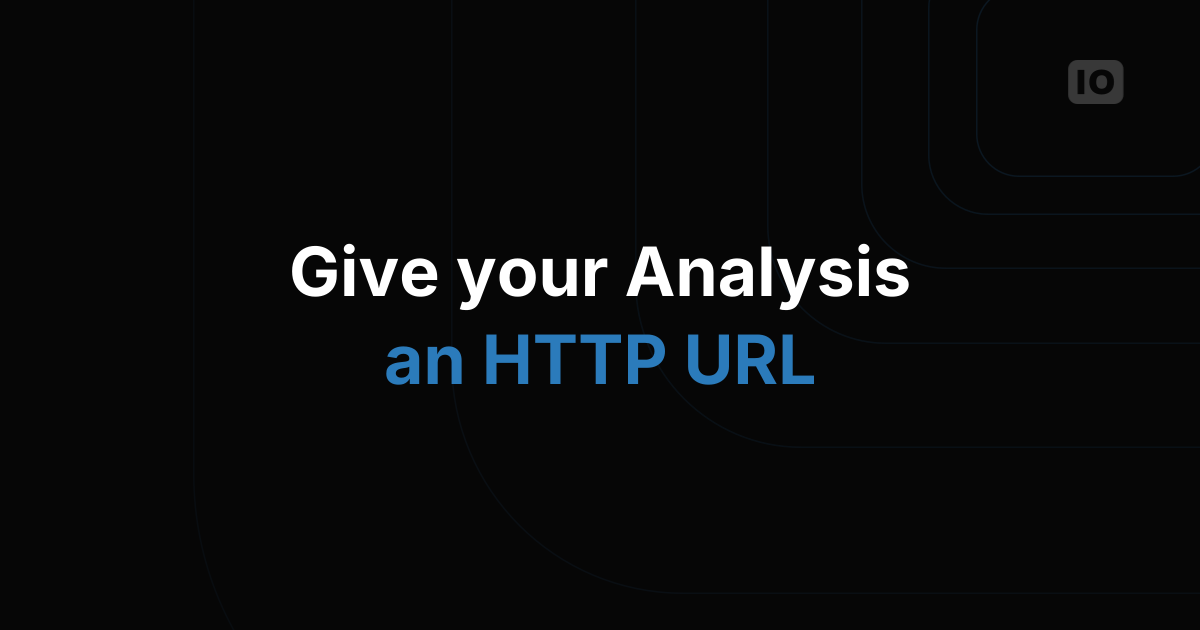 Introducing Analysis Endpoints