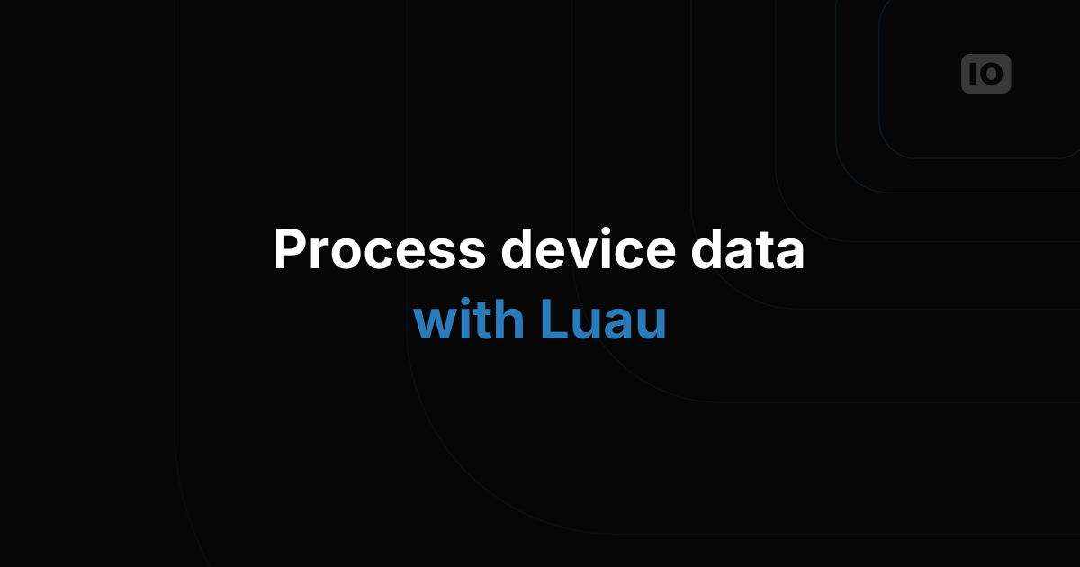 Introducing Luau for Analysis