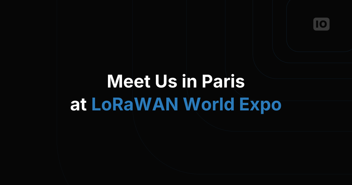 Visit us at LoRaWAN World Expo