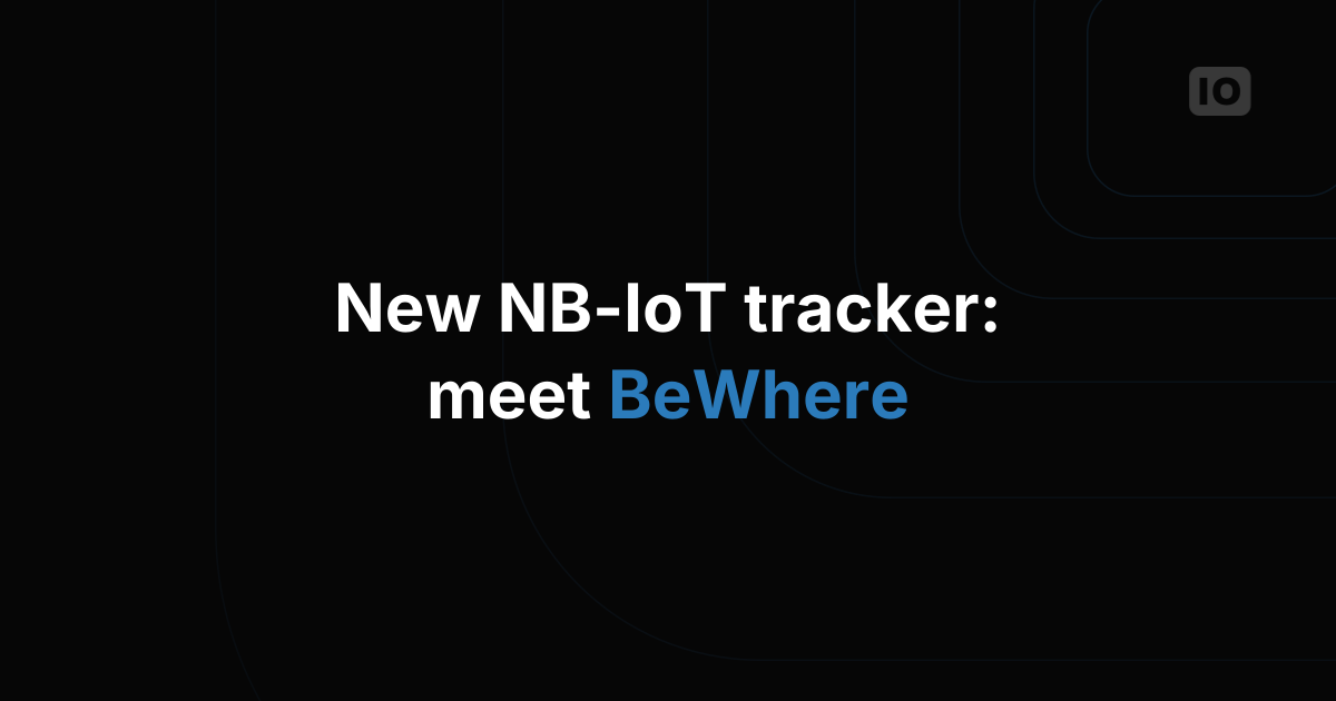 New NB-IoT device – BeWhere