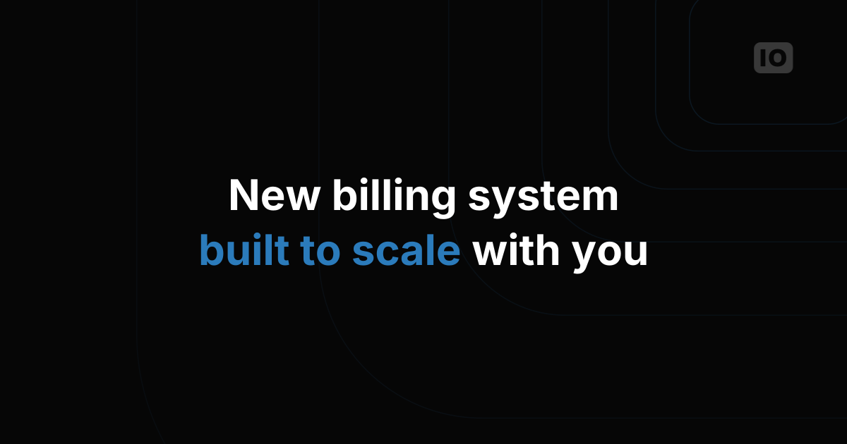 New release: Billing system improvements