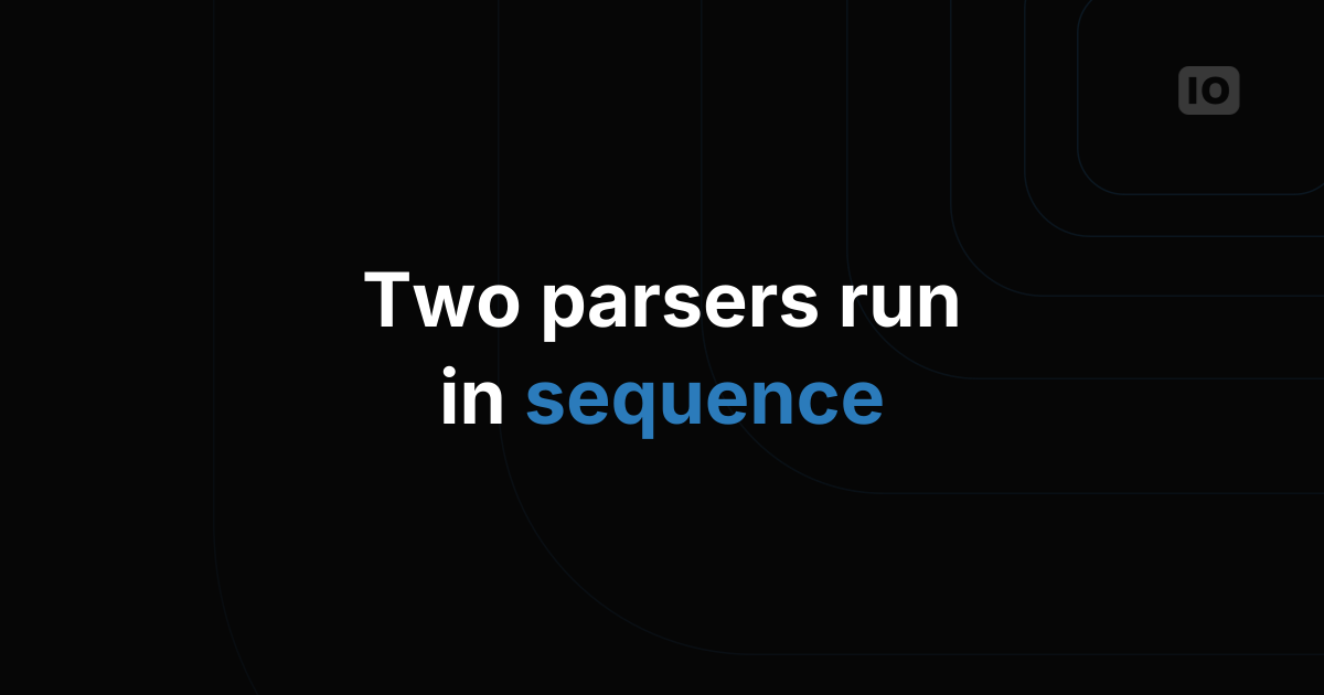 New options for Payload Parser
