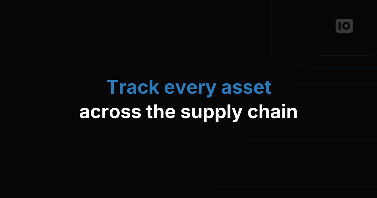 Smart Asset Tracking