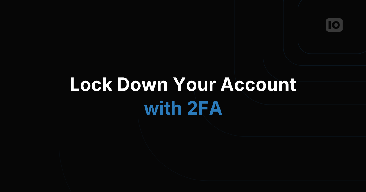 Two-Factor Authentication (2FA) on TagoIO