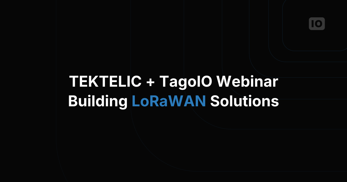 Webinar: LoRa Alliance® partners creating solutions