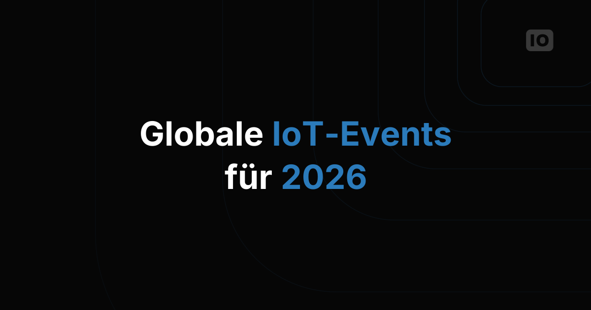 IoT-Eventkalender 2026