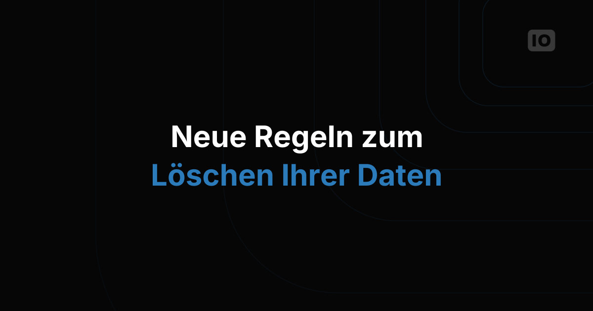 Neue Methode zum Löschen von Daten