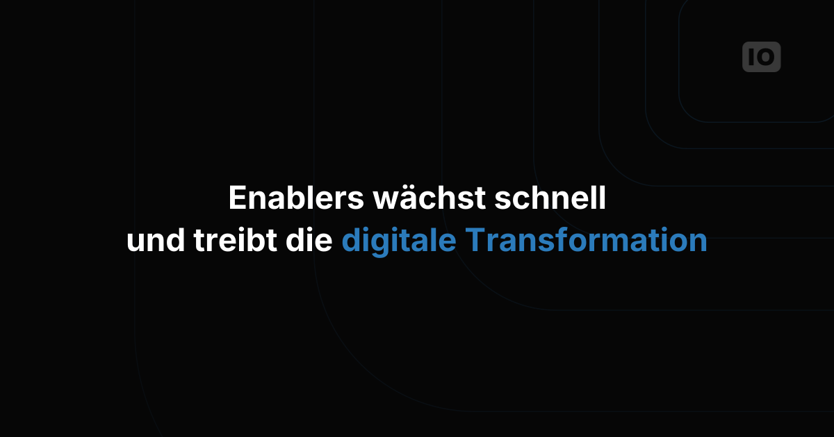 Schnell wachsendes Enablers gemeinsam mit TagoIO