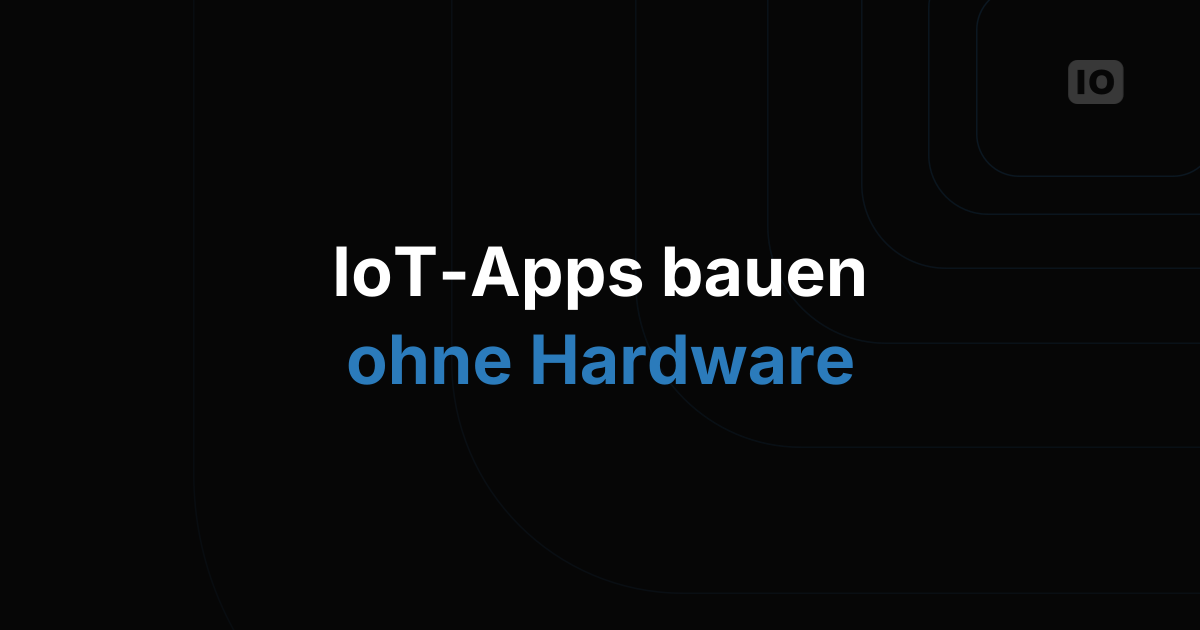 Der Device Emulator ist jetzt bei TagoIO verfügbar