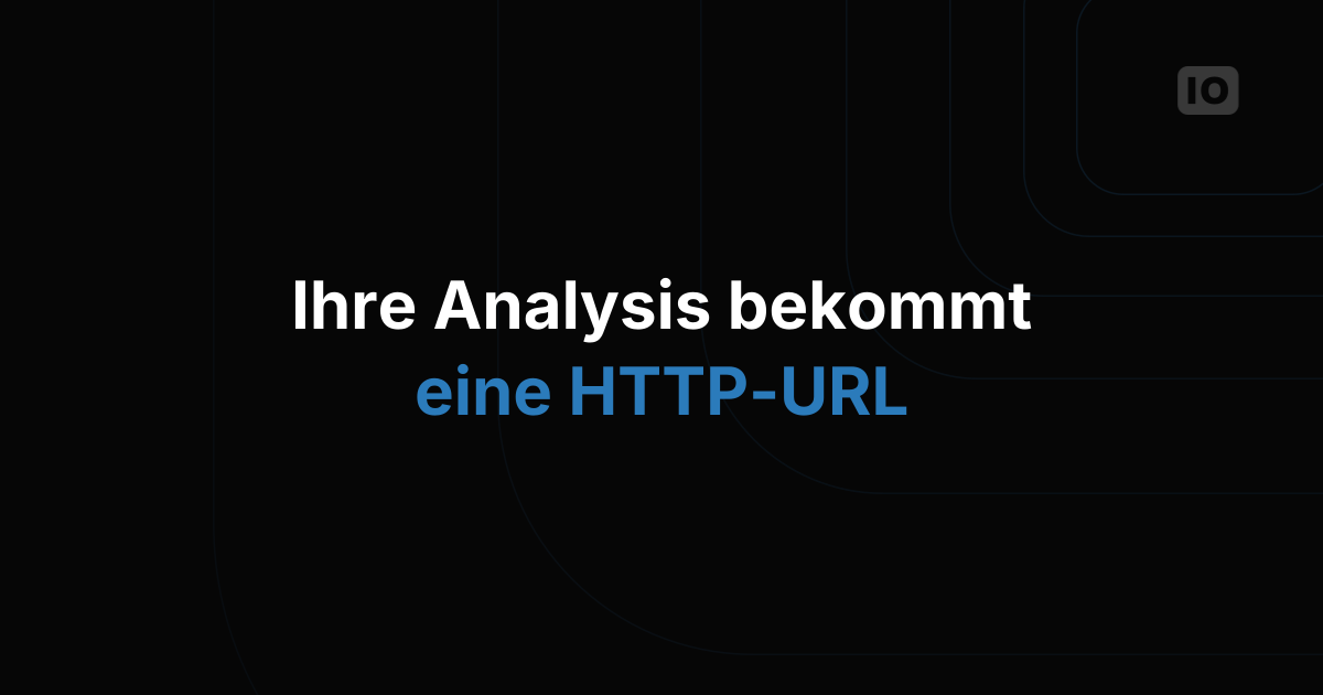 Analysis Endpoints sind da
