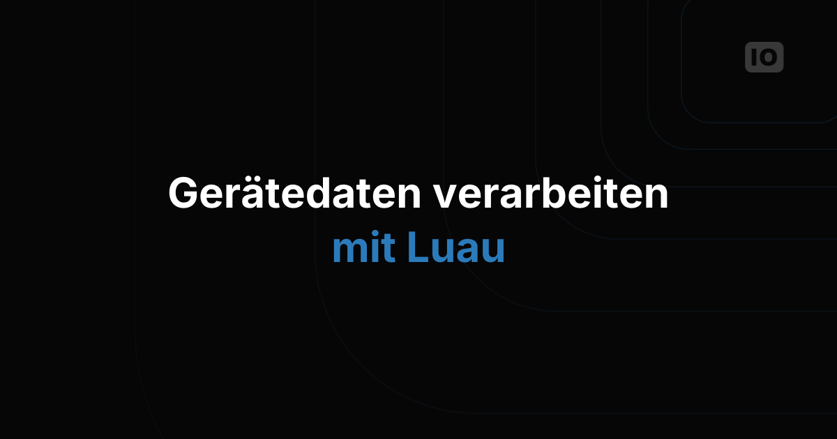 Luau für Analysis ist da