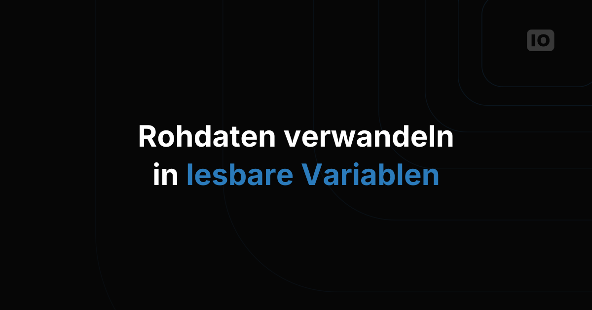 Neues Tutorial zeigt, wie sich beliebige Rohdaten umwandeln lassen