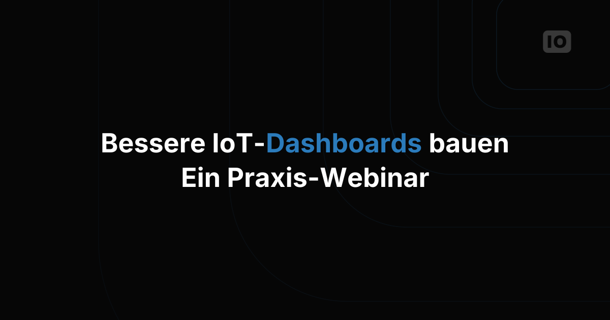 Kommendes Webinar: Dashboards erstellen