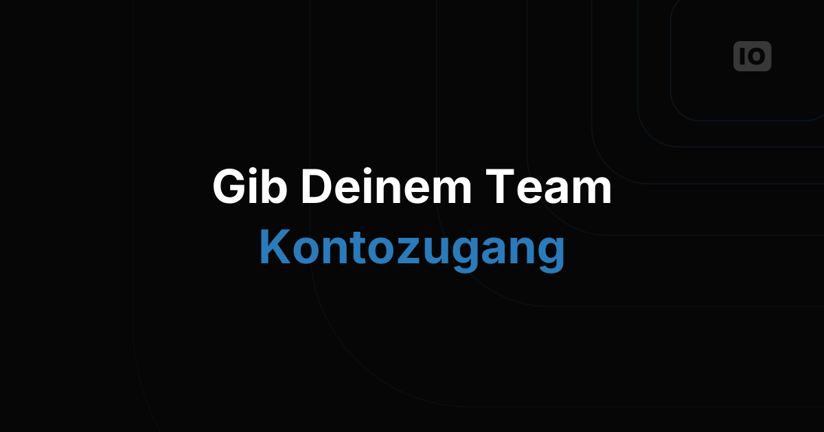Benutzerprofile sind jetzt verfügbar!
