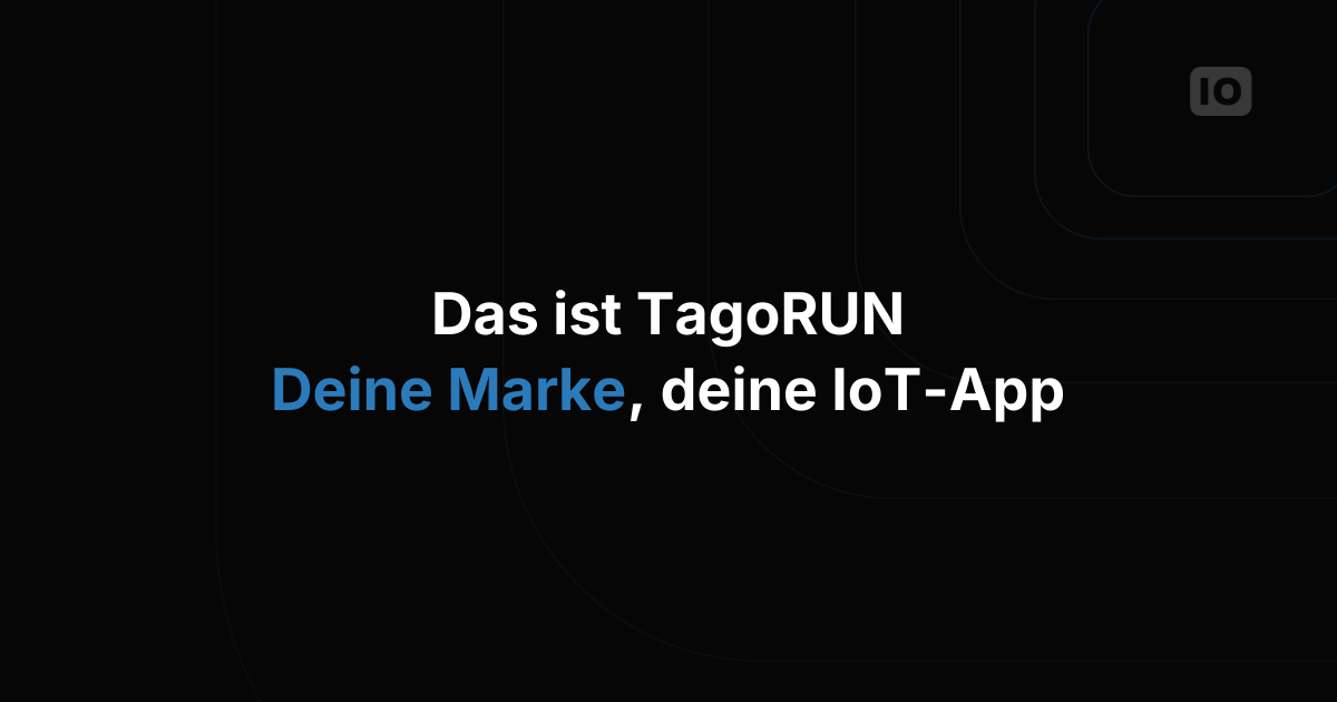 Unser Webinar: TagoRUN im Überblick
