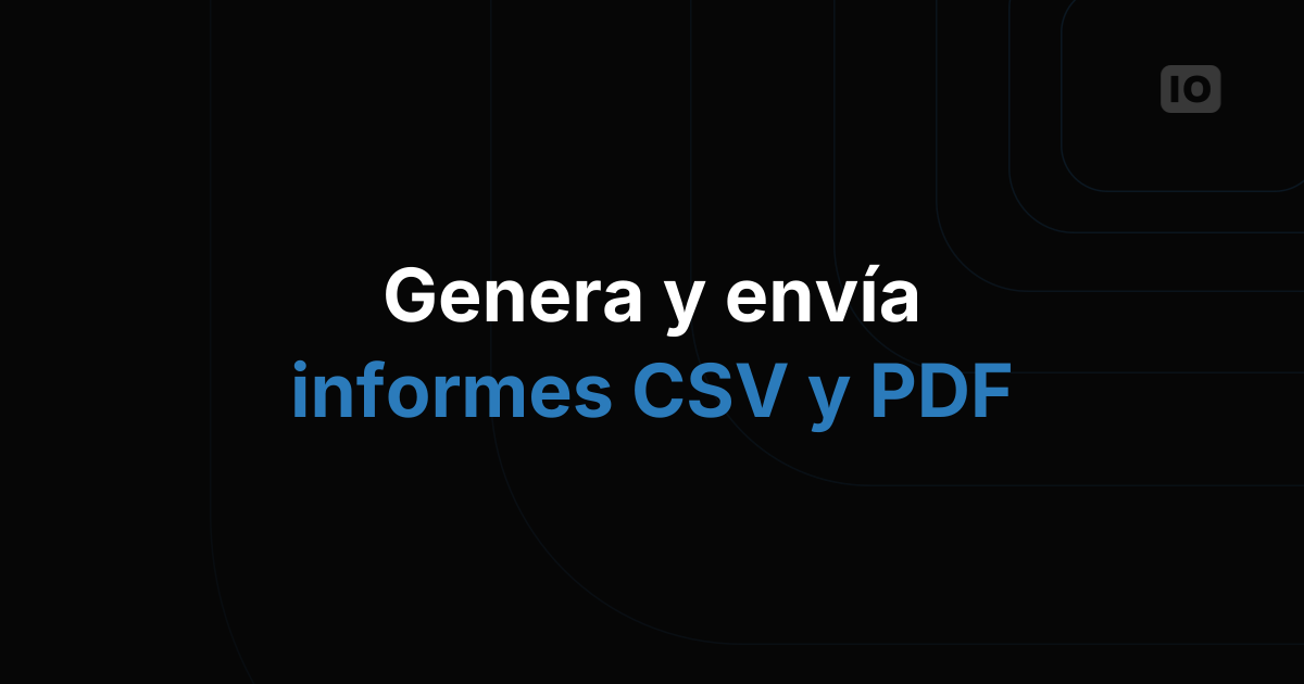 Webinar: Creación de informes
