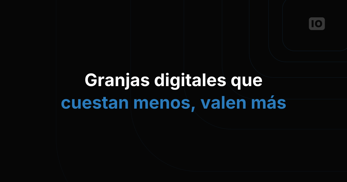 AgrusData logra un alto ROI funcionando sobre TagoIO