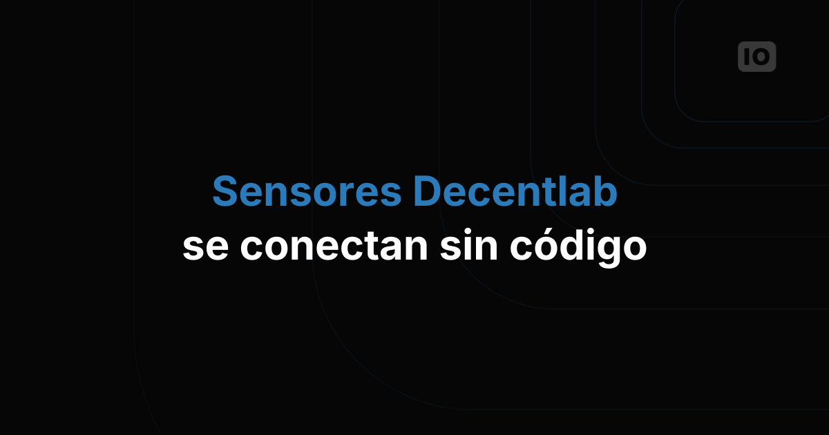 Sensores integrados: sensores ambientales de Decentlab