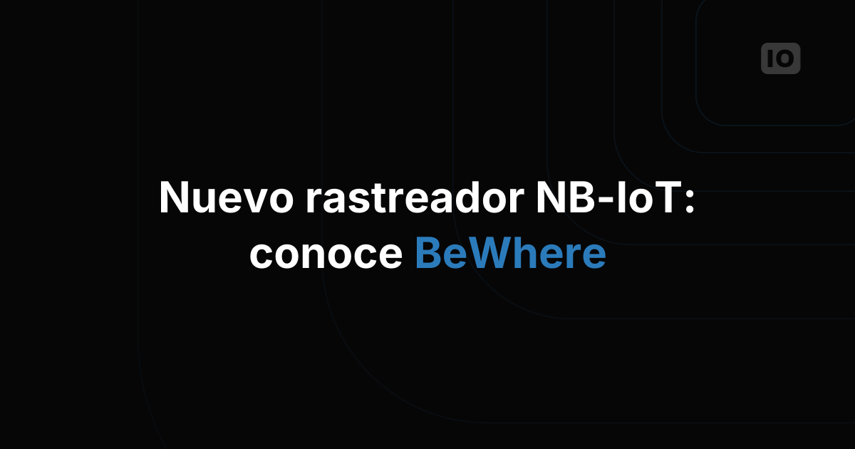 Nuevo dispositivo NB-IoT: BeWhere