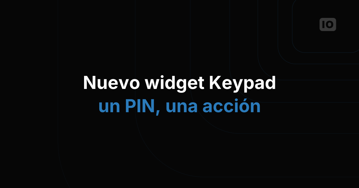 Lanzamos el nuevo widget Keypad