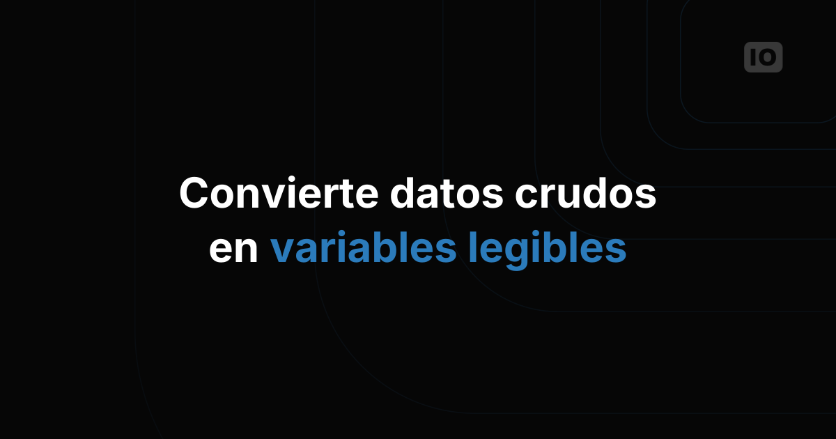 Nuevo tutorial enseña cómo convertir cualquier dato sin procesar
