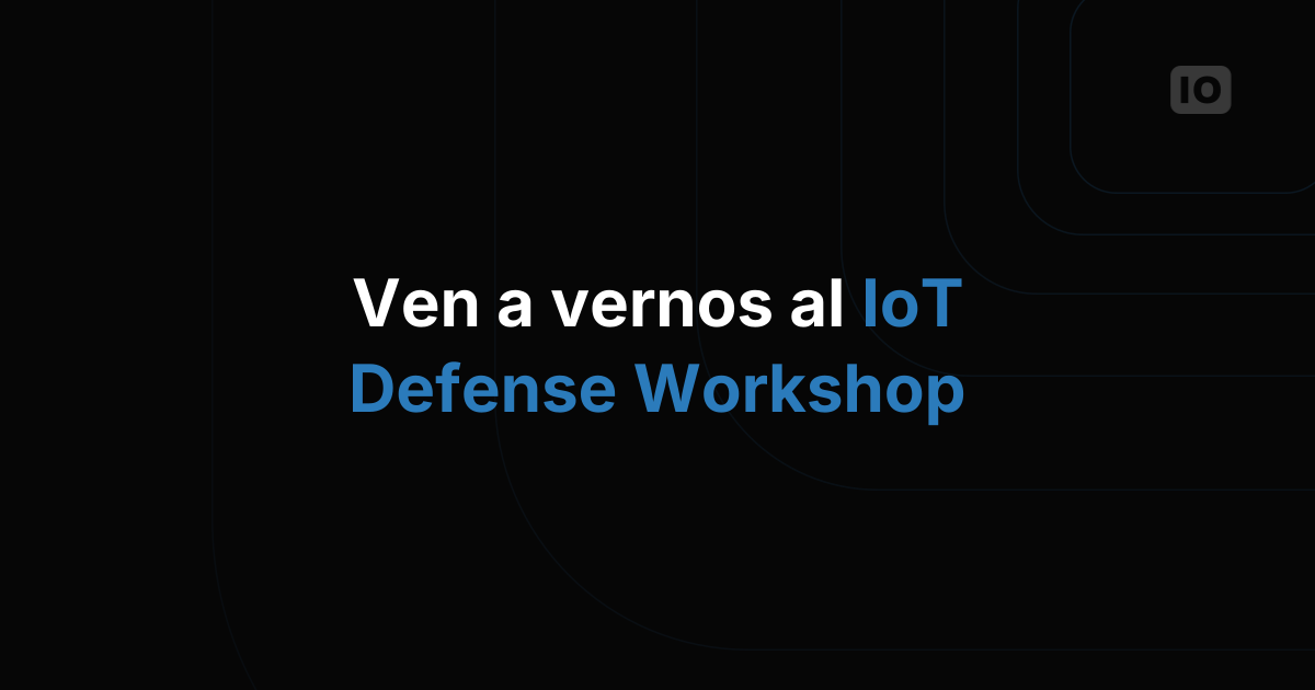 TagoIO en el "IoT Applications for Defense Workshop"
